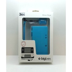 Husa silicon albastra + Stylus - Nintendo 3DS - EAN: 3499550291735
