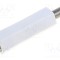 Bucşă izolantă DREMEC M4 x 20mm poliamidă albă UL94V-2