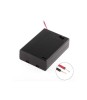 Suport baterii 3x AA cu capac si intrerupator si 2 fire BAT.H.AA-3 SWITCH
