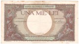 SV * Romania 1000 LEI 1938 * Regele Carol II