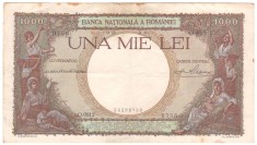 SV * Romania 1000 LEI 1938 * Regele Carol II