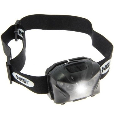 LANTERNA NGT DE CAP - XPR CREE REINCARCABIL CU USB 140 LUMEN foto