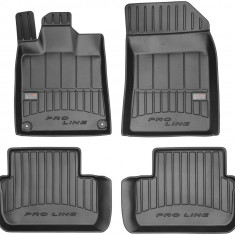 Set Covorase Auto Cauciuc Negro Peugeot 407 2004-2011 Pro Line Tip Tavita 3D 3D407497