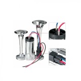 Claxon Auto cu Compresor 2 Goarne 12V ALM&reg; - Puternic, Dublu, Universal, Camion, Masina, Goarna 21cm/16cm