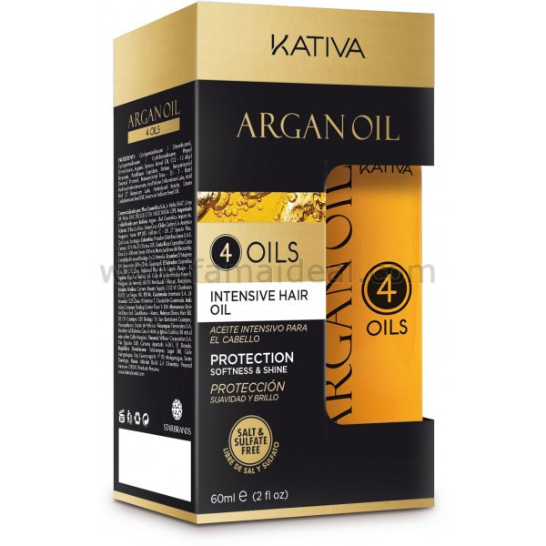 Ulei Reparator Complet Argan Oil Kativa 60 ml