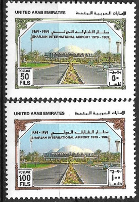 B1975 - Emiratele arabe unite 1989 - Philexfrance,neuzat,perfecta stare foto