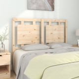 vidaXL Tăblie de pat, 125,5x4x100 cm, lemn masiv de pin