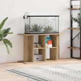 VidaXL Suport acvariu, stejar artizanal, 100x40x60 cm, lemn prelucrat