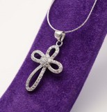 Lant Argint 925 cu Cruciulita Argint, 45cm, 3.5g - Argintboutique