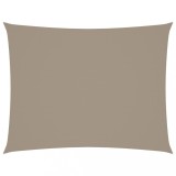 Cumpara ieftin Panza parasolar gri taupe 5x6 m tesatura oxford dreptunghiular