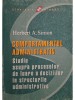 Herbert A. Simon - Comportamentul administrativ (Editia: 2004)