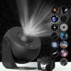 Globe Galaxy Starry Sky Lamp Bedroom Living Room Starry Sky Atmosphere Lamp-Light Color: Black (13 Films); Power Supply: English Instruction Manual, Flippy