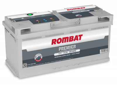 Acumulator Rombat 12V 110AH Premier 38448 6102360095ROM foto