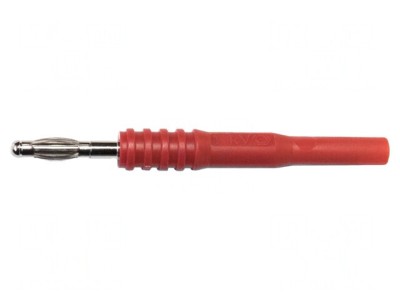 Mufă Banană 4mm 20A 1kV Roșie foto