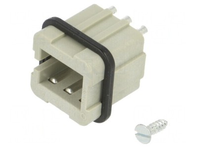 Conector HDC mamă EPIC STA 6 pini 10A 60V foto