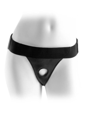 Ham Strap-On Decupat Intim Crotchless Harness foto