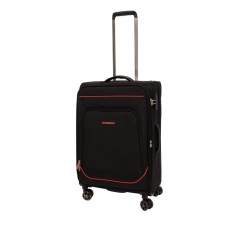 LAMONZA TROLER SMILEY 68X42X25 CM NEGRU ProVoyage Vacation foto