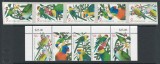 Australia 2005 Mi 2407/11 + 2412/16 MNH - Papagali
