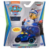 Masinuta cu figurina Paw Patrol True Metal, Chase 20126472