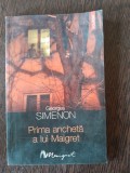 Prima ancheta a lui Maigret - Georges Simenon