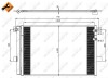 NRF 350041 EASY FIT Condensator, climatizare
