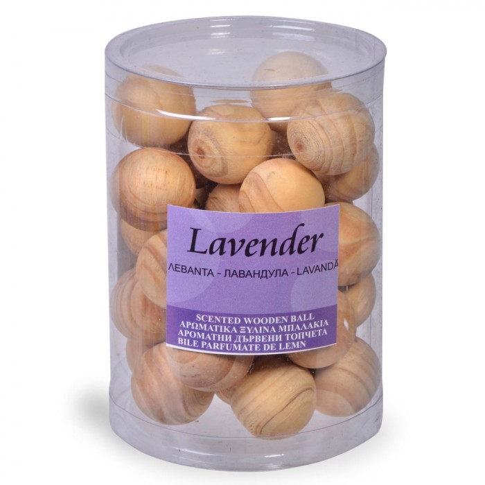 Odorizant Sertar, Lemn, Aromă Lavandă, Set 30 Bile Parfumate