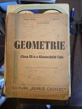 GEOMETRIE manual pentru clasa III-a a Gimnaziului Unic- Tiberiu Ionescu, Gh. D. Simionescu, C. Ionescu-Bujor