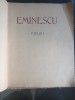 Mihai Eminescu - Poezii (1939), Editie Omagiala Bucuresti, Editura Cartea Romaneasca, Coperta Brosata, Editie Numerotata