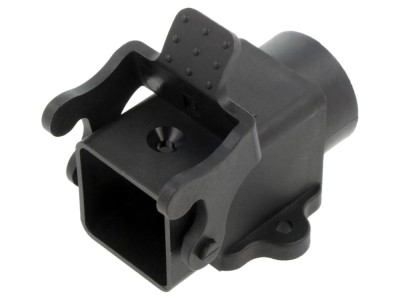 Conector HDC drept, cu clichet foto
