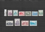 ROMANIA 1972 LP 817 UZUALE ( II) MONUMENTE SERIE MNH NESTAMPILATA