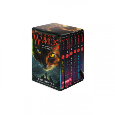Warriors: The Broken Code 6-Book Box Set foto