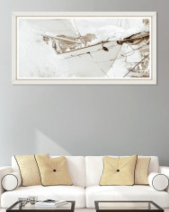 Tablou Framed Art Yachting Sepia foto