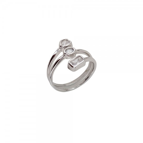 Inel argint 925 Thia cu zirconii