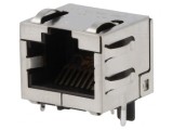 Soclu RJ45 Cat 6a Ecranat 8p8c pentru PCB