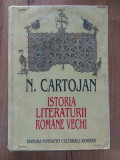 Istoria literaturii romane vechi-N.Cartojan