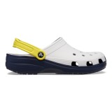 Saboti Crocs Classic Retro Sport Clog Alb - White