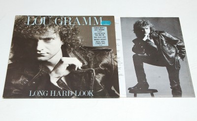 Lou Gramm &amp;ndash; Long Hard Look - disc vinil vinyl LP foto