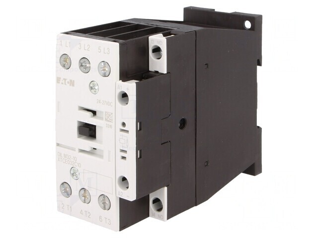 Contactor Tripolar 32A 24VDC NO