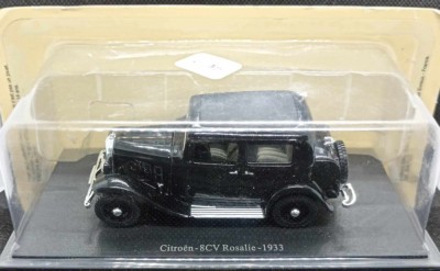 Macheta Citroen 8CV Rosalie - Universal Hobbies/Altaya 1/43 foto
