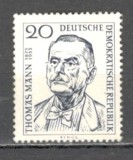 D.D.R.1956 1 an moarte Th.Mann-scriitor PREMIUL NOBEL SD.61