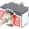 Comutator maneta 2x20A 12Vdc ON-ON surub m3