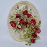 Aplica romaneasca cu flori, veche, vintage - Colectie