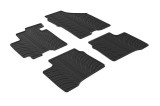 Set covorase auto din cauciuc Suzuki Swift 05.2017-2024, 5 usi, Negru, Gledring, 4 buc.