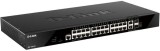 Dlink sw 28p-gb 2p-sfp+ smart rm