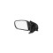 Oglinda exterioara Daihatsu Charade (G100) 1987-1993 partea dreapta Best Auto Vest crom convex carcasa neagra reglare manuala fara incalzire
