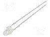 Dioda LED, 3mm, verde, 8...10lm, 30mA, 2,8...3,4V, OPTOSUPPLY - OSG5GP3211A