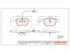 Dr!ve+ DP1010.10.1109 set placute frana,frana disc