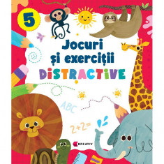 Jocuri Si Exercitii Distractive 5, - Editura Kreativ