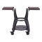 Carucior cu mese laterale AVANTGARDE CLASSIC, Monolith Essential GrillCooking