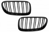 Grile Centrale BMW Seria 3 E92 E93 Coupe Convertible LCI (2010-2015) Double Stripe Negru Lucios Performance AutoTuning
